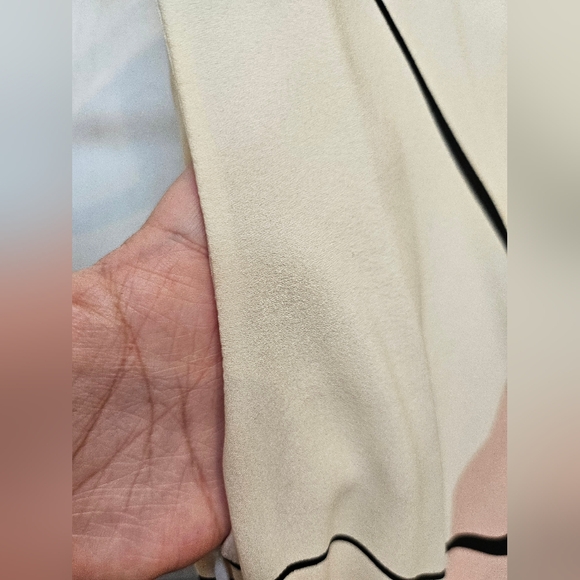 Dianne Von Furstenburg 100% Silk Burst Abstract Print Gathered Dress - Picture 12 of 15